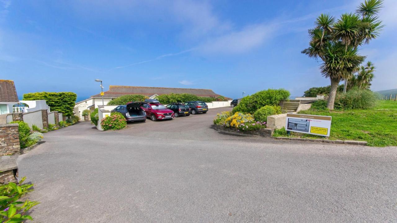 Clifton Court Apt 23 With Seaviews & Heated Pool Lejlighed Croyde Eksteriør billede